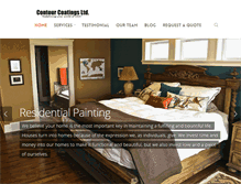 Tablet Screenshot of contourcoatings.com